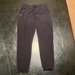 Black Under armor joggers women’s size M